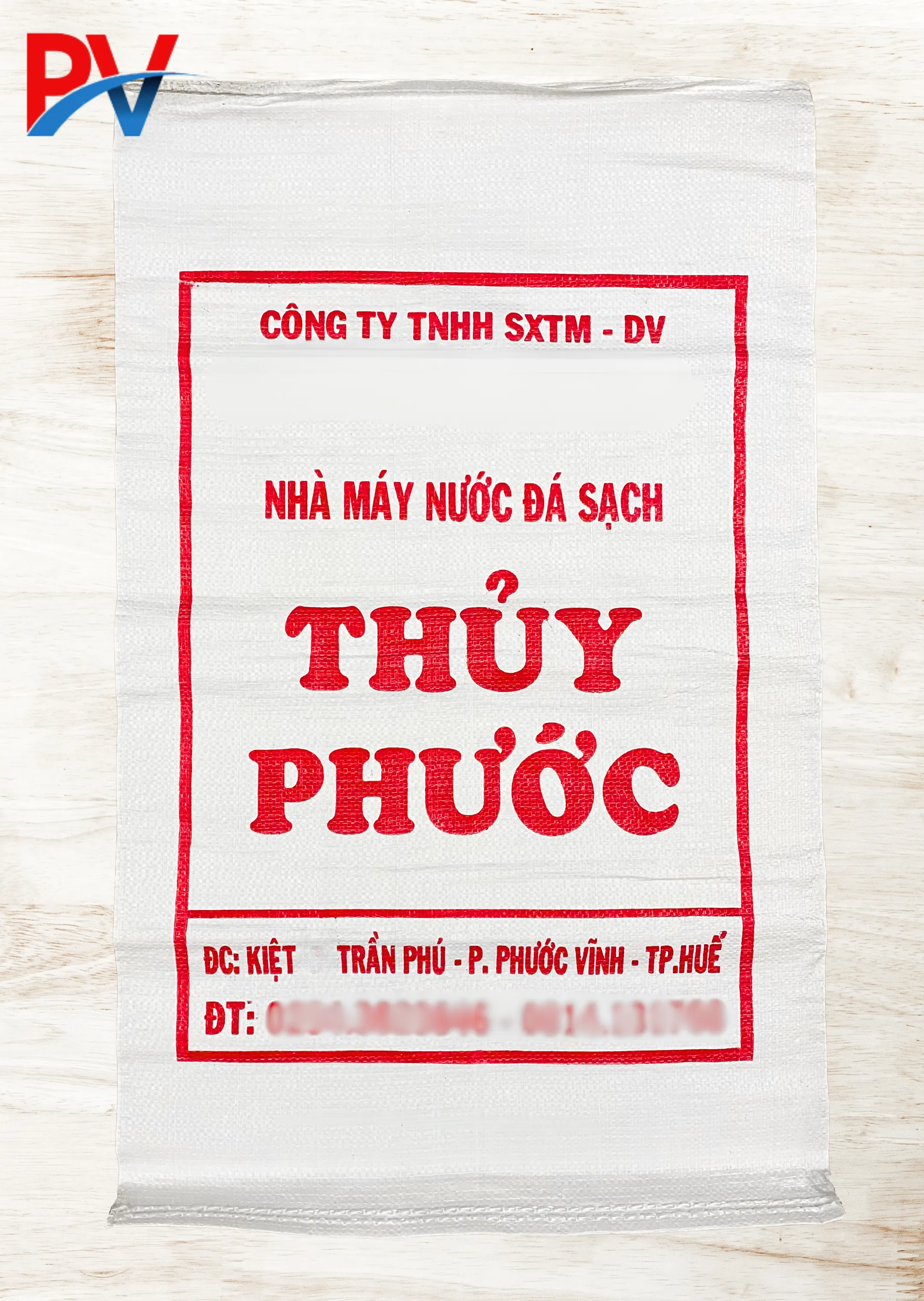 BAO BÌ PP DỆT ĐỰNG NƯỚC ĐÁ